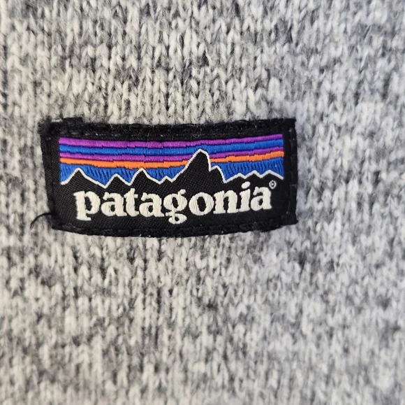 Patagonia Women's Better Sweater Vest Light Gray Full Zip Fleece Size XL - Picture 5 of 9